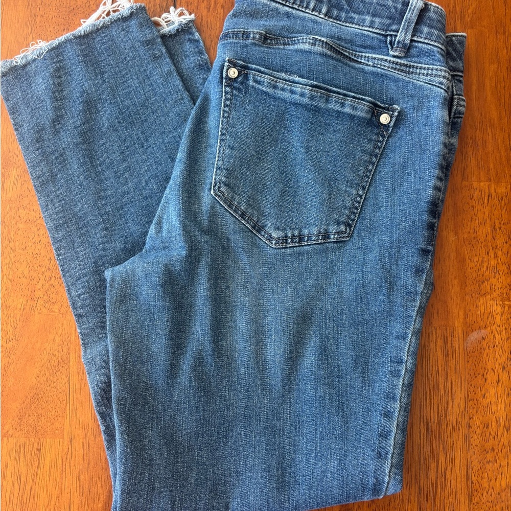 Wit & Wisdom Straight Leg Blue Jeans